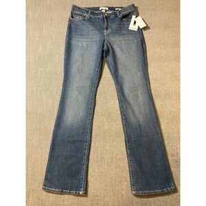 Nine West Women Jeans Size 8 Bootcut Medium Wash Denim D3 19